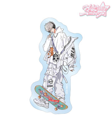 ナツメカズキ先生 描き下ろし 琥士郎 ポップストリートver. ダイカットステッカー