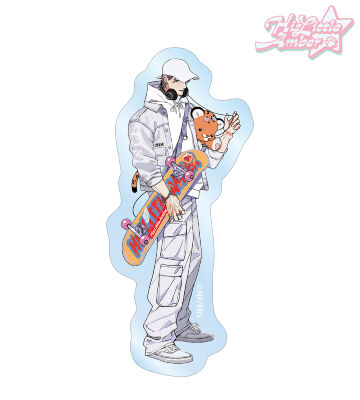 ナツメカズキ先生 描き下ろし 源慈 ポップストリートver. ダイカットステッカー