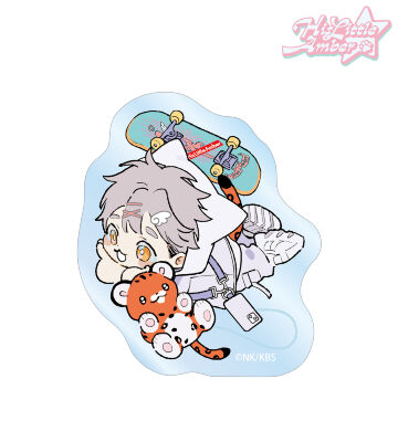 ナツメカズキ先生 描き下ろし 琥士郎 ちびキャラ ポップストリートver. ダイカットステッカー