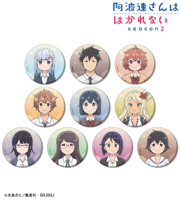 トレーディングマット缶バッジ