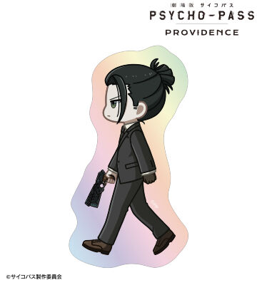 宜野座 伸元 ちびとこ オーロラダイカットステッカー