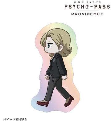 花城 フレデリカ ちびとこ オーロラダイカットステッカー