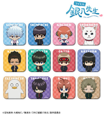 トレーディング DOT DOT スクエア缶バッジ