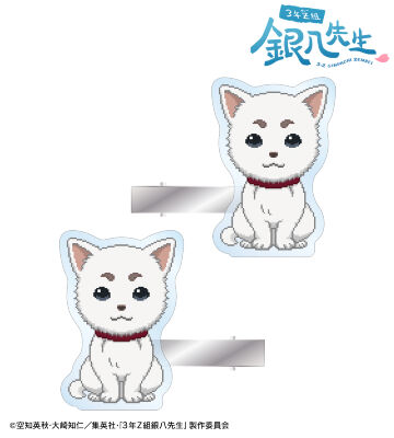 定春 DOT DOT アクリルヘアクリップ2個セット