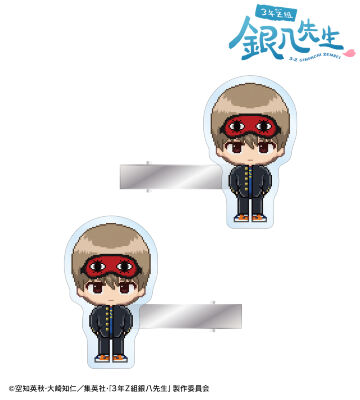 沖田総悟 DOT DOT アクリルヘアクリップ2個セット