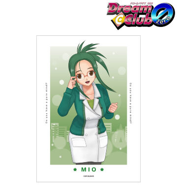 ドリームクラブシリーズ みお A3マット加工ポスター