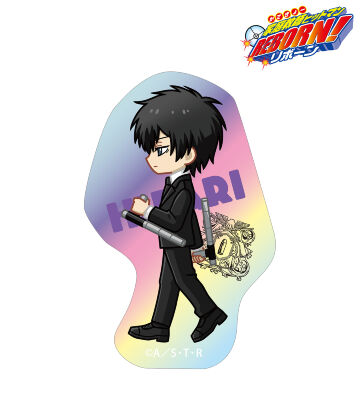 雲雀 恭弥（10年後） ちびとこ オーロラダイカットステッカー