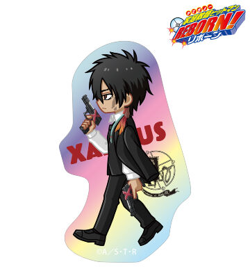 XANXUS（10年後） ちびとこ オーロラダイカットステッカー