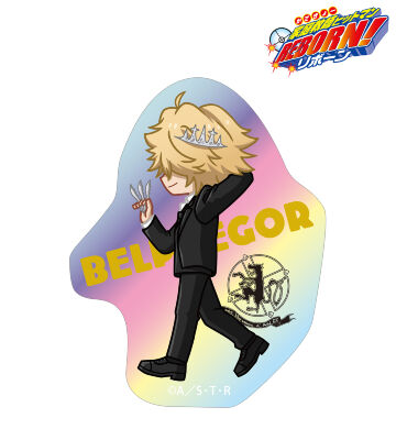 ベルフェゴール（10年後） ちびとこ オーロラダイカットステッカー
