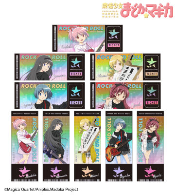 rockin'starコラボ 描き下ろし 第2弾 トレーディングホログラムチケット風カード