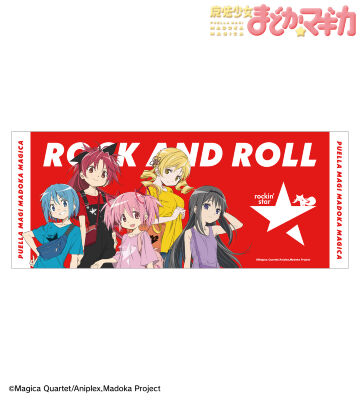 rockin’starコラボ 描き下ろし 集合 フェイスタオル