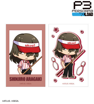 荒垣真次郎 ちびキャラ ROUND1ver. イラストカード2枚セット