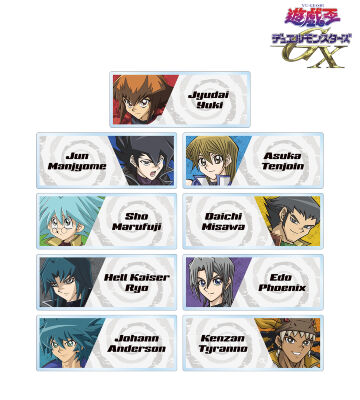 トレーディングアクリルネームプレート