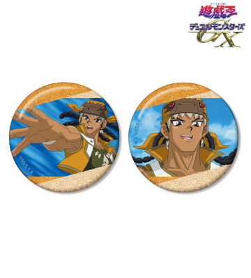 ティラノ剣山 場面写グリッター缶バッジ2個セット