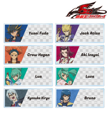 トレーディングアクリルネームプレート