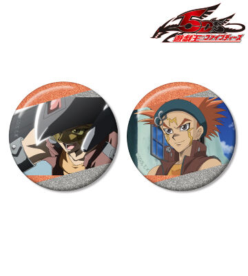 クロウ・ホーガン 場面写グリッター缶バッジ2個セット