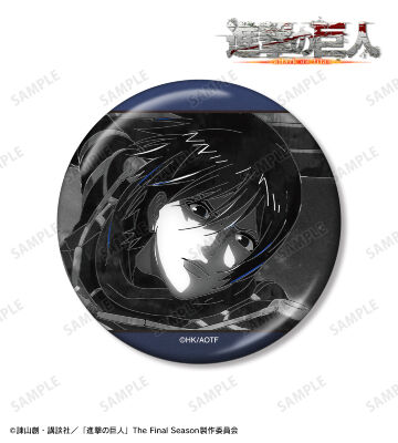 ミカサ Ani-Art BLACK LABEL 第2弾 75mmメタリック缶バッジ