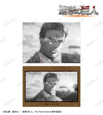 ライナー Ani-Art BLACK LABEL 第2弾 ブロマイド2枚セット