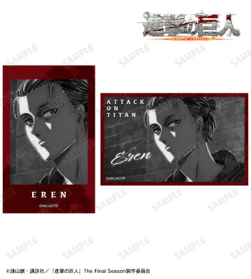 エレン Ani-Art BLACK LABEL 第2弾 イラストカード2枚セット