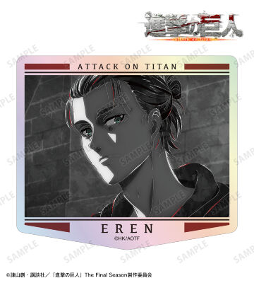 エレン Ani-Art BLACK LABEL 第2弾 オーロラダイカットステッカー