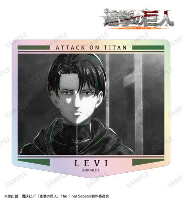 リヴァイ Ani-Art BLACK LABEL 第2弾 オーロラダイカットステッカー