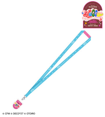 デコミク LIVE 2026『Hello』ライブロゴ フォンタブ＆ストラップ