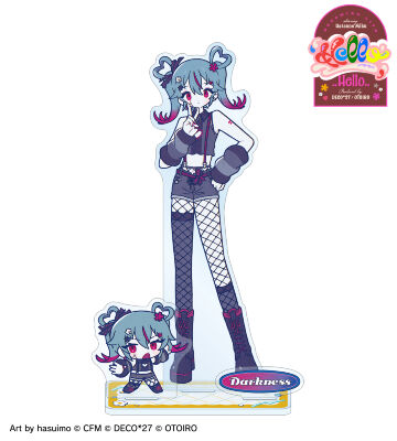 デコミク (ダークネス) Art by hasuimo パーツ付きBIGアクリルスタンド