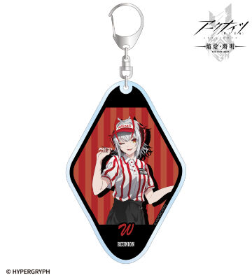 描き下ろし W アクティビティスタッフver. BIGアクリルキーホルダー