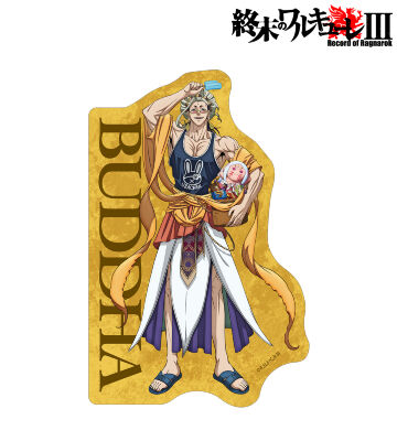 描き下ろし 釈迦 ダイカットステッカー ver.A