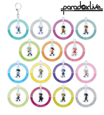 トレーディング ちびとこ ゆらゆらアクリルキーホルダー ver.B