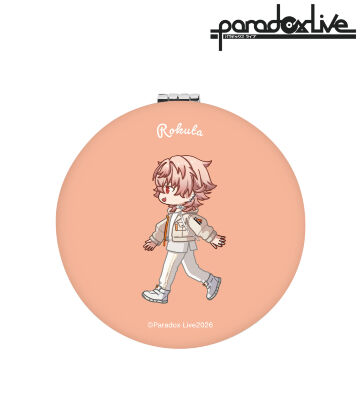 ロクタ ちびとこ 丸型折りたたみミラー