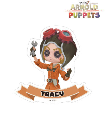 パペットトレイシー ダイカットステッカー