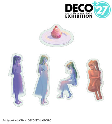 弱虫モンブラン (Reloaded) ダイカットステッカー5枚セット