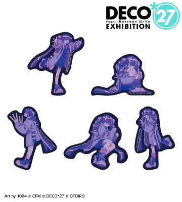 ネバーランド ダイカットステッカー5枚セット