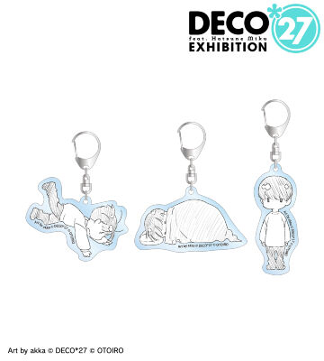 シンセカイ案内所 アクリルキーホルダー3個セット