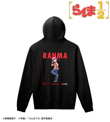 らんま プルオーバーフーディー