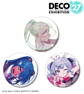 キービジュアル 缶バッジ3個セット ver.A