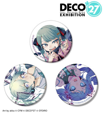 キービジュアル 缶バッジ3個セット ver.B