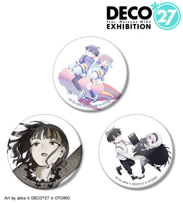 キービジュアル 缶バッジ3個セット ver.C