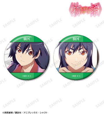 神原駿河 場面写缶バッジ2個セット