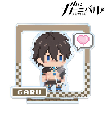 ガル ドット絵 パーツ付きBIGアクリルスタンド