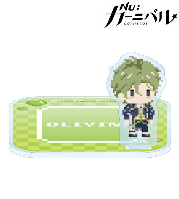 オリビン ドット絵 アクリルスタンド付きコースター