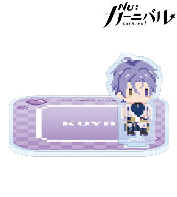 玖夜 ドット絵 アクリルスタンド付きコースター