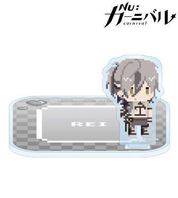 レイ ドット絵 アクリルスタンド付きコースター