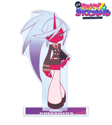 ニーソックス Ani-Art clear label BIGアクリルスタンド