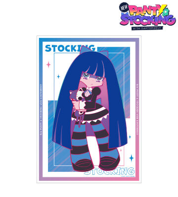 ストッキング Ani-Art clear label A3マット加工ポスター