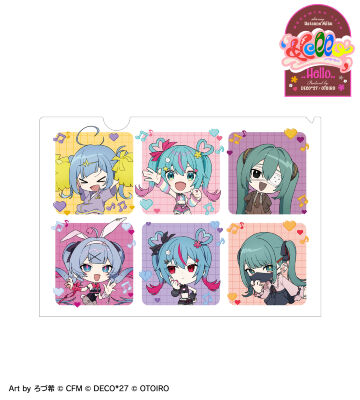 ちびキャラ Art by ろづ希 クリアファイル