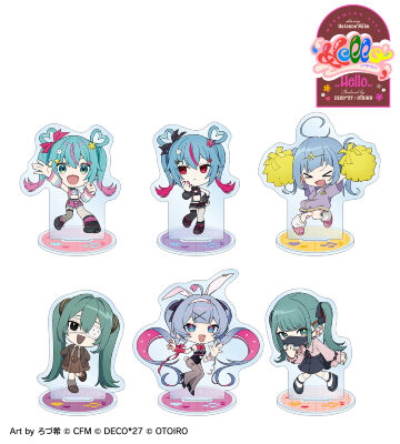 ちびキャラ Art by ろづ希 トレーディングアクリルスタンド