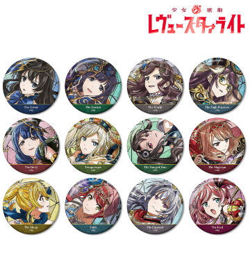 トレーディング Aure Glass グリッター缶バッジ ver.B