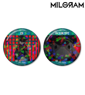 エス&ジャッカロープ 場面写ホログラム缶バッジ2個セット